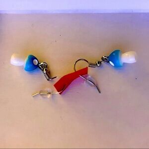 NWT  mushroom .925 sterling  / stainless heavy duty rare mushrooms ✌️